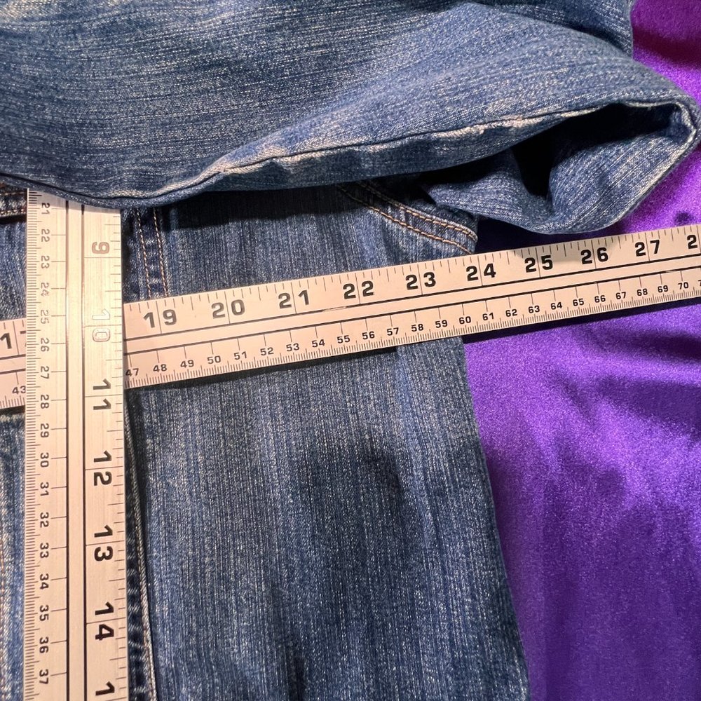 VTG 📌GEGRGE essentials 80s Denim Jacket - Picture 9 of 15